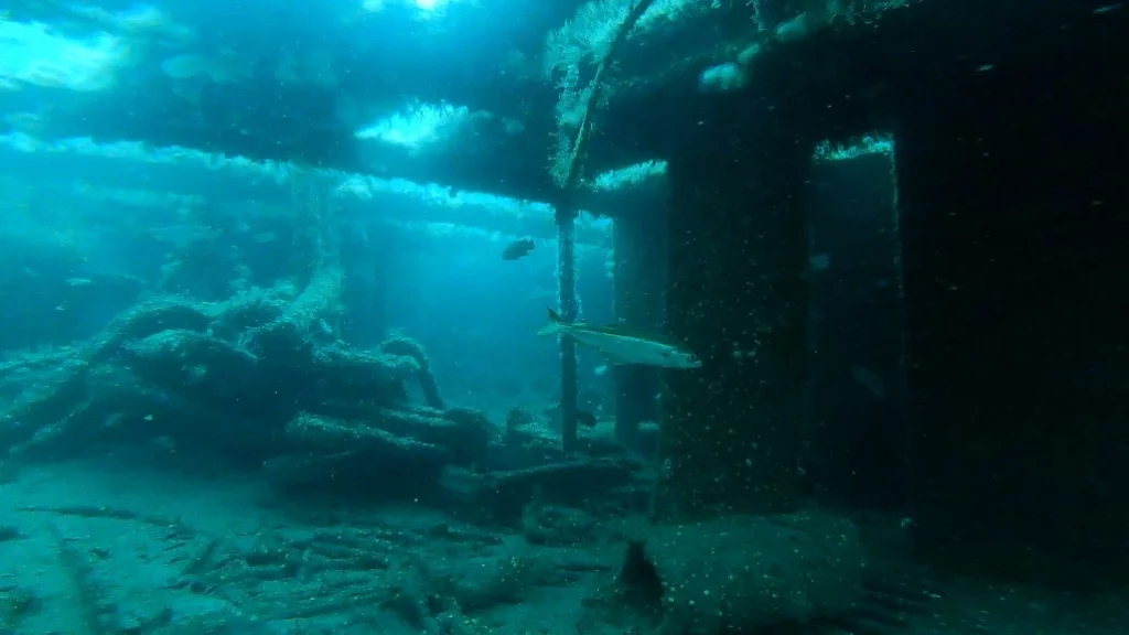 inside the lough garry wreck