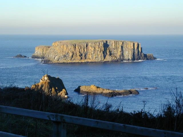 Sheep Island outside Ballintoy
