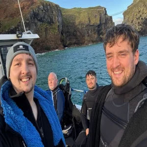 Swimmers on our Bespoke charters